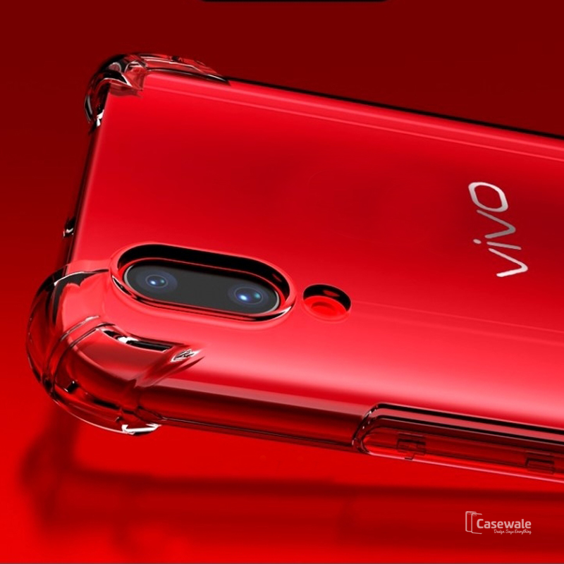 Transparent Safety Airbags Case For Vivo V11 Pro – Casewale