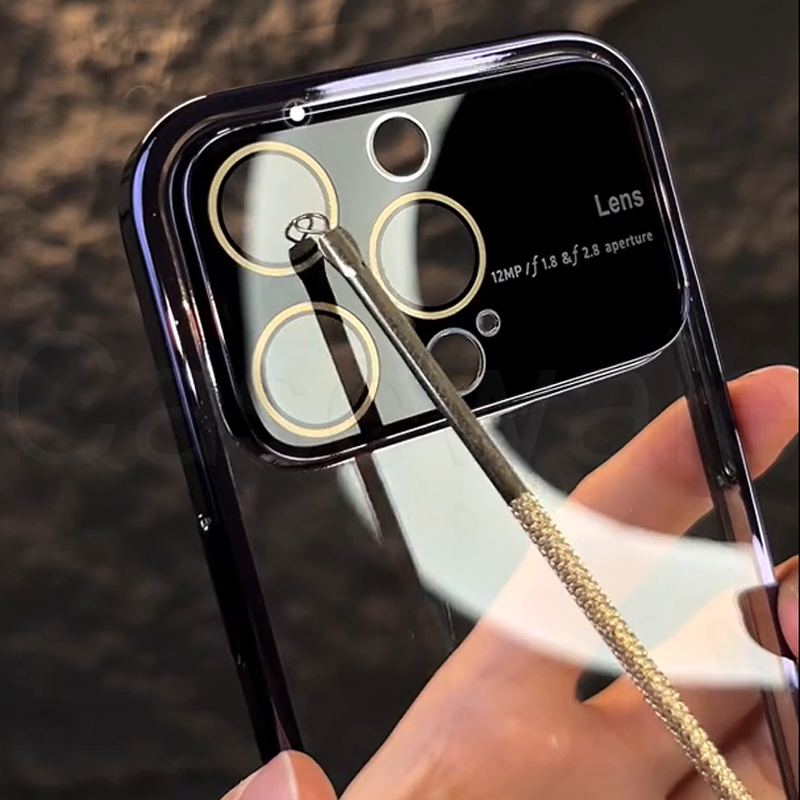 iPhone 13 Series Luxury New Generation Mirror Effect Transparent Case
