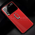 Luxury Mirror Effect Ring Bracket Phone Case for Galaxy A70