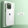 iPhone 14 Series Luxury Transparent Hard Acrylic Glass Camera Protection Case