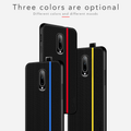 Original CENMASO Carbon Fiber PU Leather Case For OnePlus 7 / 7 Pro