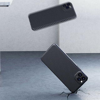 Luxury Carbon Fiber Camera Protective Case for iPhone 11 Series