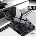 Luxury Marble Pattern Tempered Glass Case for Oppo F9