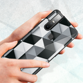 Ashford Color Marble Pattern Glass Case for Vivo V15