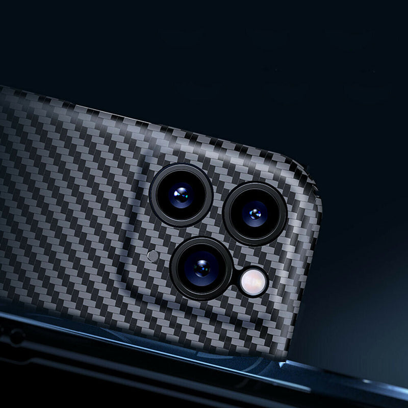 Luxury Carbon Fiber Camera Protective Case for iPhone 11 Series