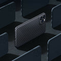 Luxury Carbon Fiber Camera Protective Case for iPhone 11 Series