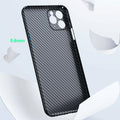 Luxury Carbon Fiber Camera Protective Case for iPhone 11 Series