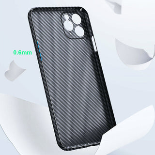 Luxury Carbon Fiber Camera Protective Case for iPhone 11 Series