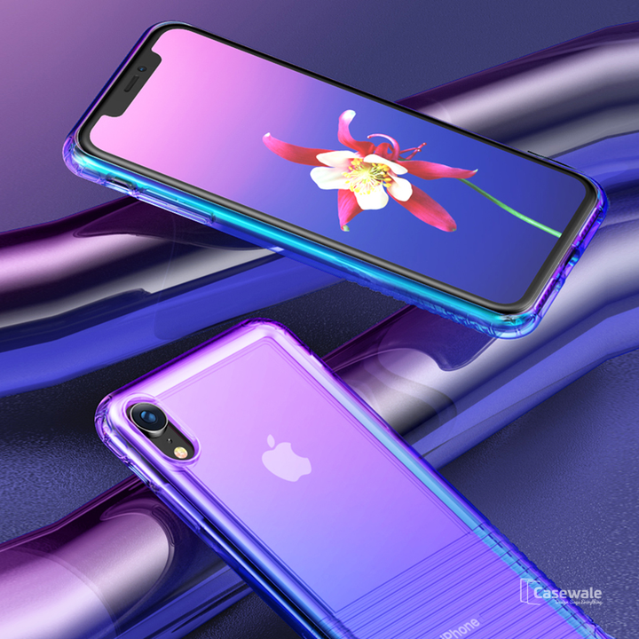 Baseus Shockproof Gradient Protective Case For iPhone XS Max