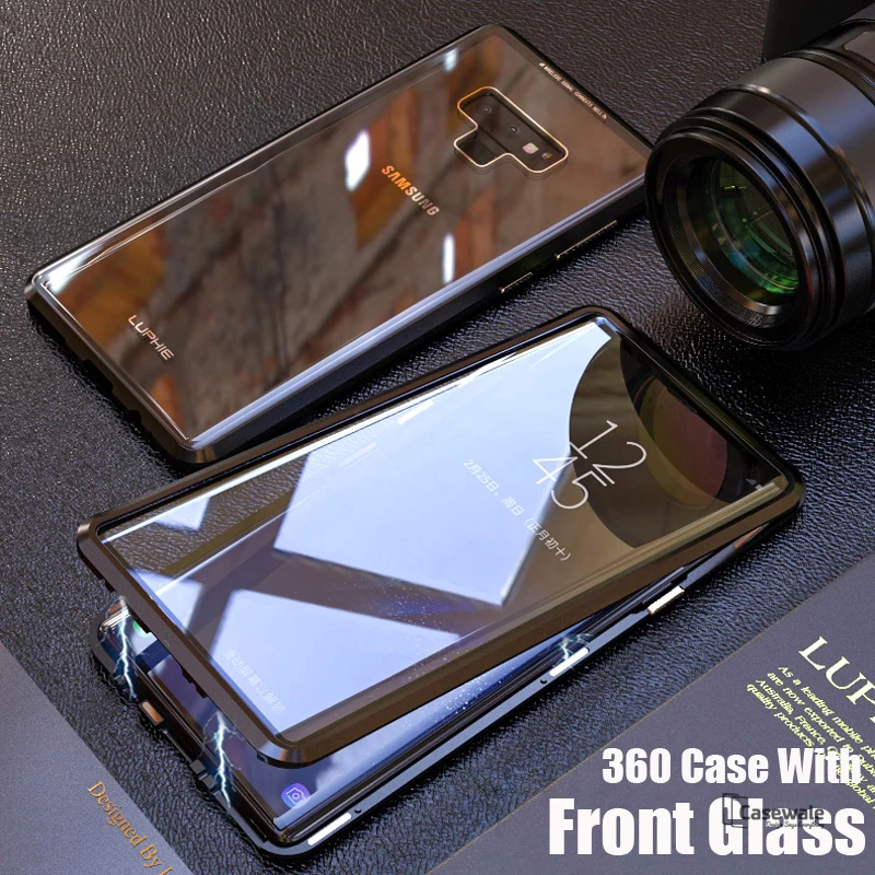 LUPHIE Double Glass 2nd Generation Magnetic Glass Case [100% Satisfation Guaranteed *SALE]