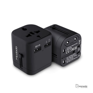 Mcdodo 2.4A Dual USB Charger International Travel Power Adapter