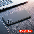 Luxury Carbon Fiber Camera Protective Case for iPhone 11 Series