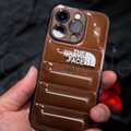 iPhone 14 Series Luxury North Face Puffer Phone Case
