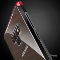 LUPHIE Aluminium Transparent Gorilla Glass Case for Galaxy Note 9