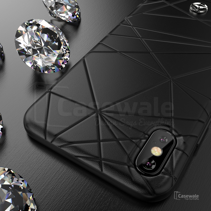 Mercedes-Benz 3D Sculpting Pattern Case for iPhone X