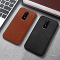 Luxury Cloth Canvas Texture Fabric Case