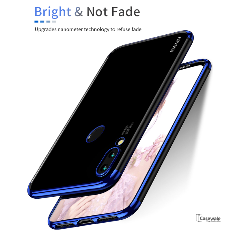 Luxury High-end Fashion Transparent Case for Huawei P20 Lite