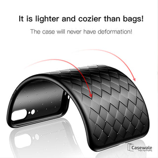 Luxury Grid Weaving Ultra Thin Case for iPhone 7, 7 Plus/ 8, 8 Plus