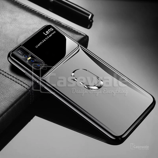 Luxury Mirror Effect Ring Bracket Phone Case for VIVO V15 Pro