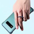 Luxury Frameless Semi Transparent Ring Finger Case for Galaxy S10/ S10 Plus