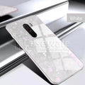 Luxury Marble Pattern Tempered Glass Case for Mi Poco F1