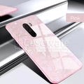 Luxury Marble Pattern Tempered Glass Case for Mi Poco F1