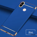 Luxury Electroplating 3 in 1 Case for Redmi Note 6 Pro