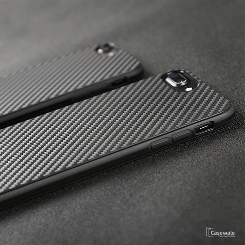 iPhone 7/ 7 Plus Carbon Fiber Ultra-thin Protection Back Case