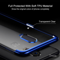 Luxury High-end Fashion Transparent Plated Case for OnePlus 6T
