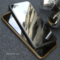 Luxury Double Glass 2nd Edition Magnetic Glass Case for iPhone SE (2020)