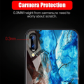 Luxury Artistic Marble Glass Case for Vivo V11 Pro