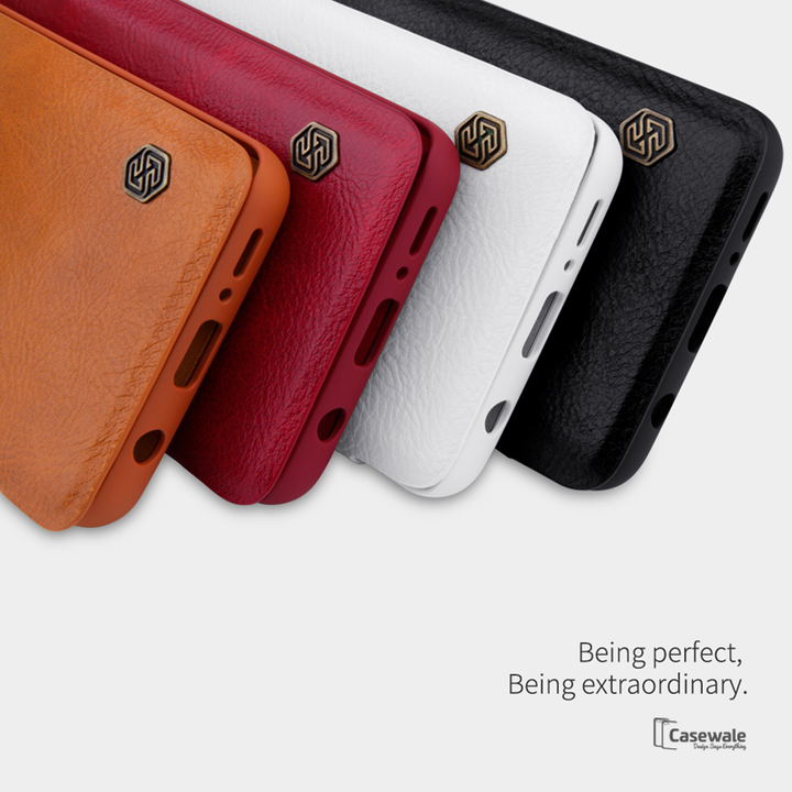 Nillkin Qin Retro PU leather Flip Case for Galaxy S10 / S10 Plus