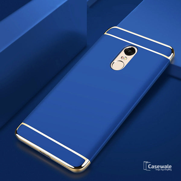 Luxury 3 in 1 Electroplating Case for Redmi Note 5