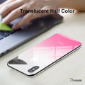 iPhone X 9H Gradient Back Tempered Glass