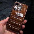 iPhone 14 Series Luxury North Face Puffer Phone Case