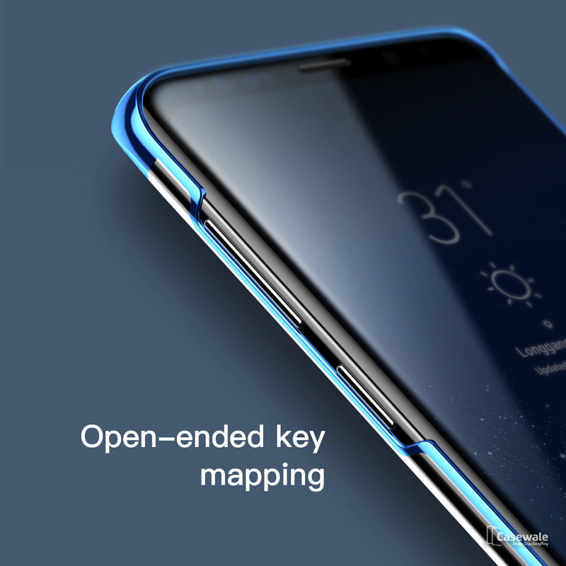 Luxury High-end Fashion Transparent Case For Galaxy A6 Plus
