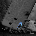 Luxury Auto Focus Leather Texture Case For Vivo V11 Pro