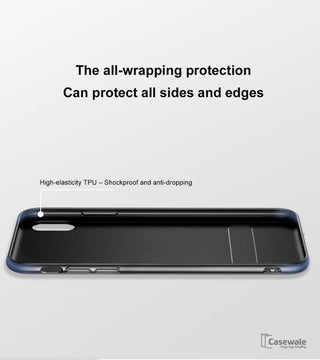 Luxury Magnetic Holder Kickstand Slim Case for Apple iPhone X