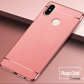 Luxury Electroplating 3 in 1 Case for Redmi Note 6 Pro