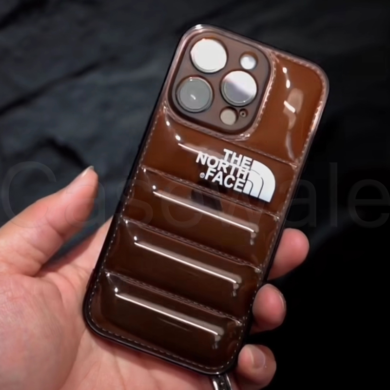 iPhone 11 Series Luxury North Face Puffer Phone Case