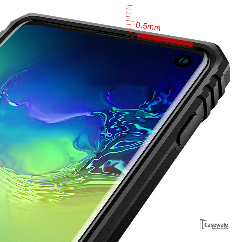 Luxury Armor Car Holder Ring Soft Case for Galaxy S10/ S10 Plus