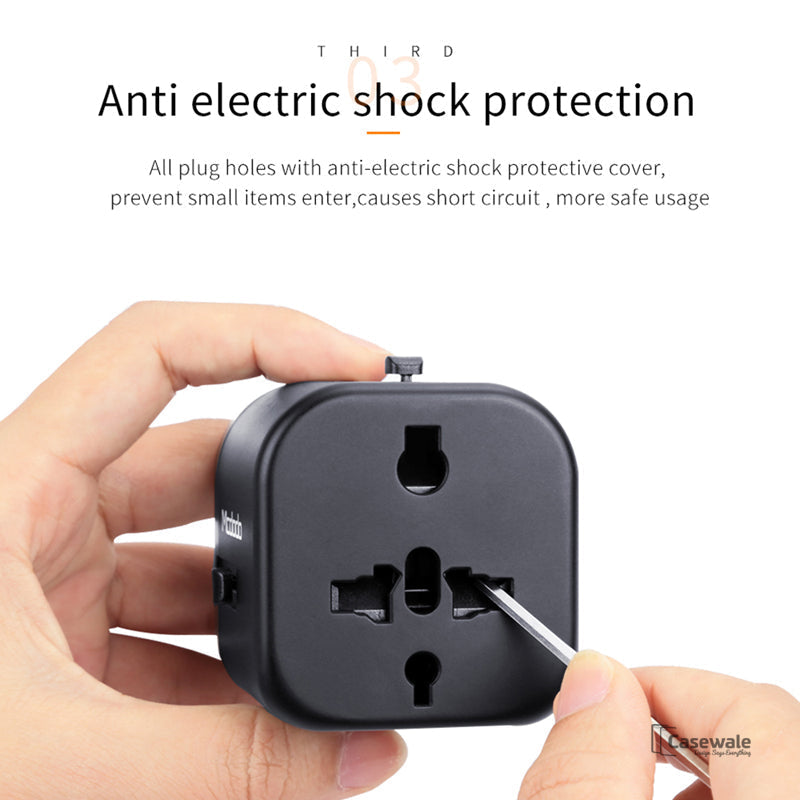 Mcdodo 2.4A Dual USB Charger International Travel Power Adapter