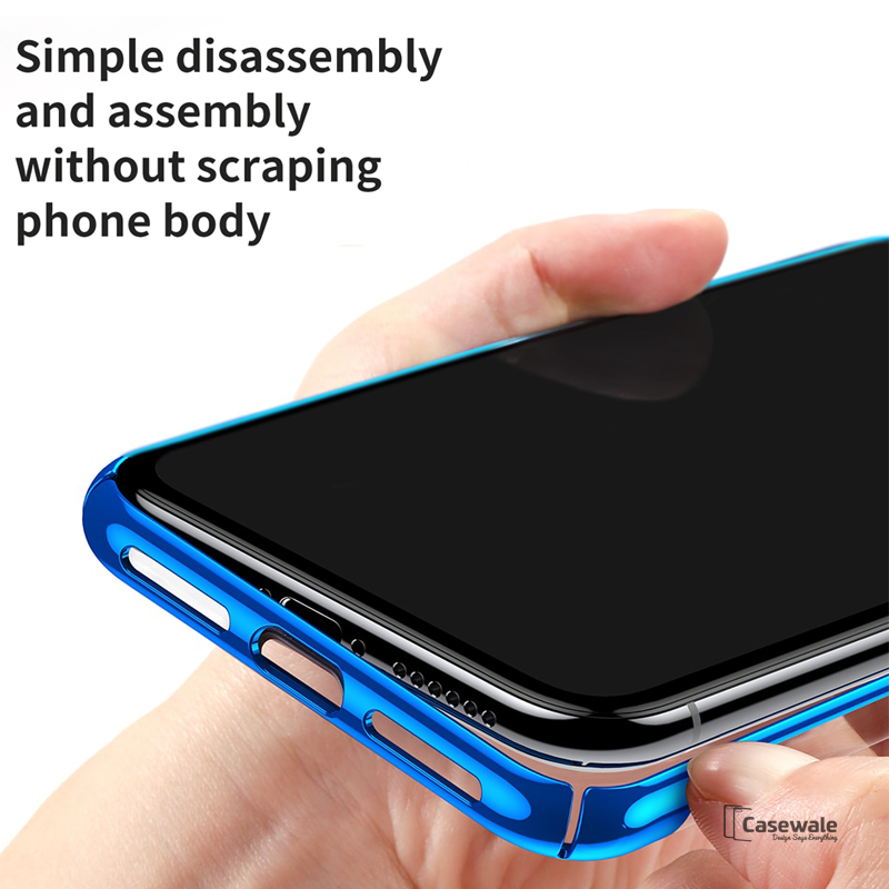 High-end Fashion Transparent Phone Case for iPhone XS