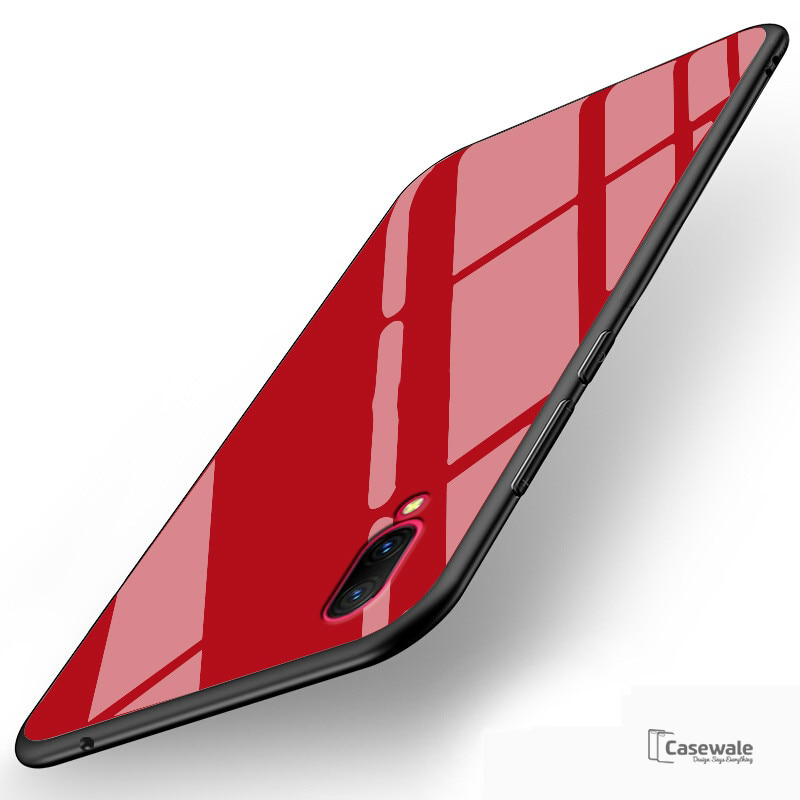 Luxury 9H Slim Tempered Glass Case for  Vivo V11 Pro