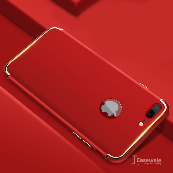 Special Edition Gold Plating Back Case for Apple iPhone 8, 8 Plus