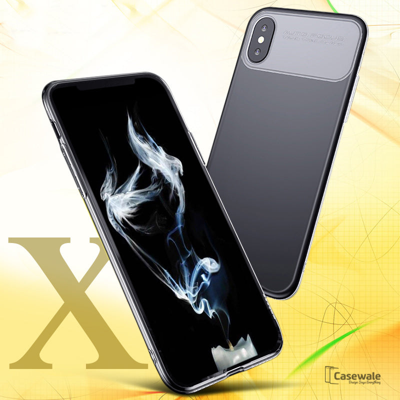 iPhone X Luxury Armor Ultra Thin TPU PC Double Protection Case
