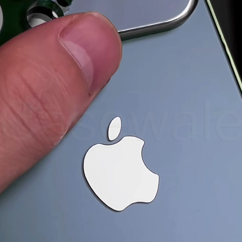 iPhone 14 Series New Generation Logo Engraved Glass Case