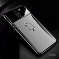 Luxury Mirror Effect Ring Bracket Case For Galaxy A8 Plus