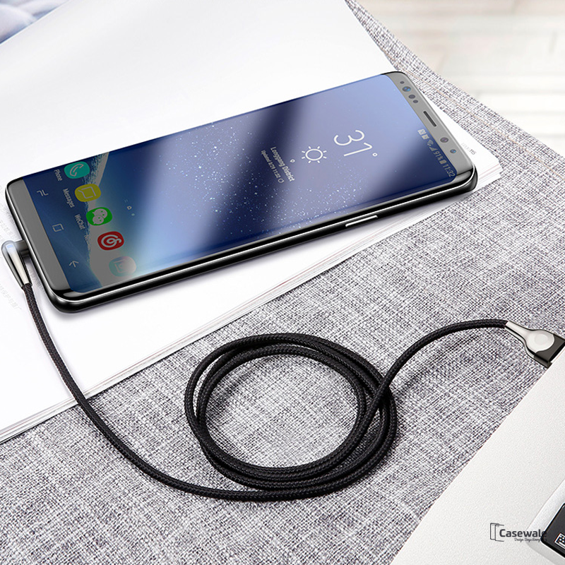 Baseus 90 Degree Lighting USB Type C Cable For Samsung