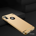 Luxury Electroplating 3 in 1 Case for iPhone X
